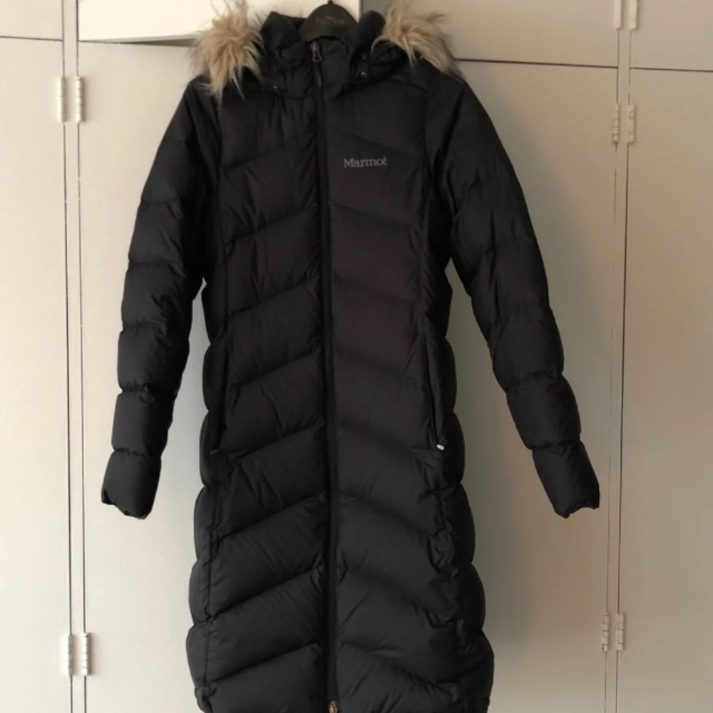 Marmot Montreaux Down Coat Parka - black- medium